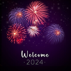 Welcome 2024 happy new year