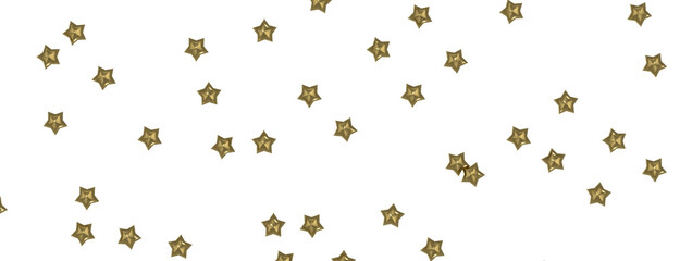 XMAS Stars - A gray whirlwind of golden snowflakes and stars. New