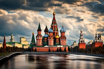 city and red square