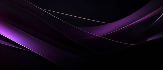 Abstract Background of soft Waves in dark purple Colors. Elegant Wallpaper