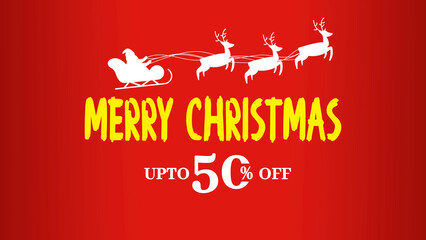 Special offer, Christmas sale with blank space for text | website banner | Banner | Slider | Poster