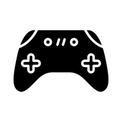 Gamepad icon in glyph style. Game Controller icon in glyph style © ariyantodeni