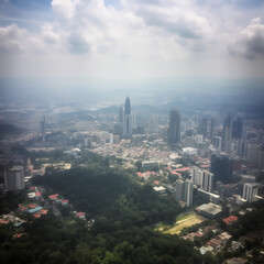Fototapeta na wymiar Kuala Lumpur View