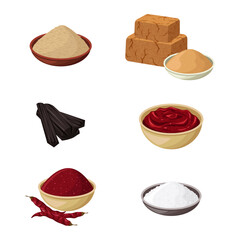 Gochujang (korean red chili paste) recipe ingredients. Gochugaru (red chili pepper flakes), kosher salt, charcoal, yeotgireum (barley malt), and meju powder (fermented soybean powder).