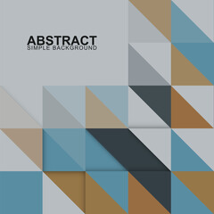 Colorful triangle tiles background. Abstract pattern background