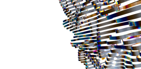 Colorful Illusion: Delve into a Chromatic 3D Wonderland