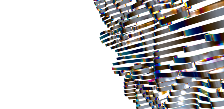 Colorful Illusion: Delve into a Chromatic 3D Wonderland