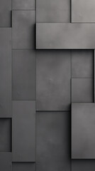 Abstract geometric shapes in black and grey colors background