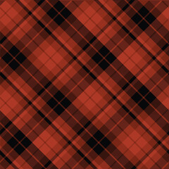Christmas Pattern Traditional Plaid Seamless Tartan Files, Red Buffalo for Fabric or Digital Paper Download, scrapbook papers