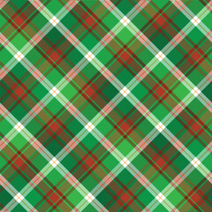 Christmas Plaids Digital Papers, traditional Checks Tartan Papers, Holiday Digital Scrapbooking , Red and Green Merry Pattern