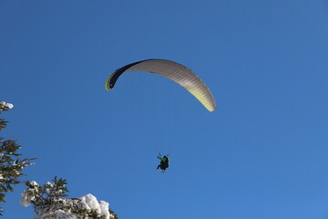 parapente au Puy-de-Dôme