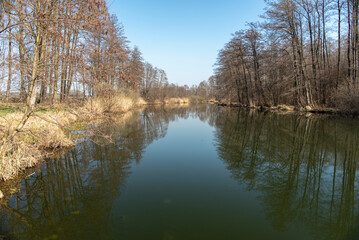 Fototapeta na wymiar Hotisko jezero near Hotiza