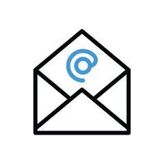 Mail Icon vector stock illustration