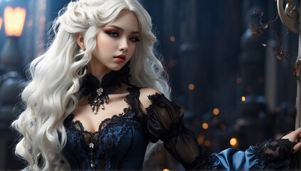 Fototapeta premium 3D ice queen
