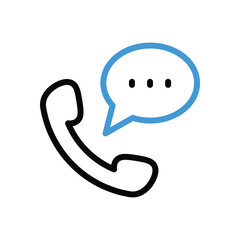 Call Back Icon vector stock illustration