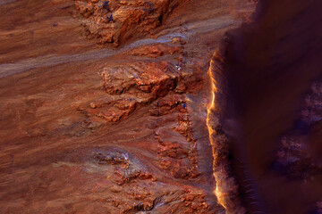 Surface of Mars. Elements of this image furnished by NASA © Artsiom P