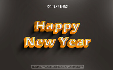 3d text effect design.