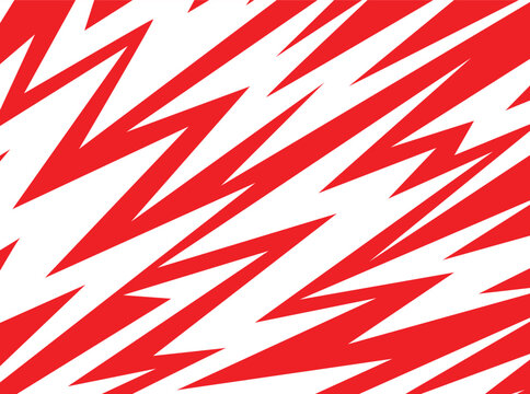 Abstract background with various sharp, zigzag and arrow pattern
