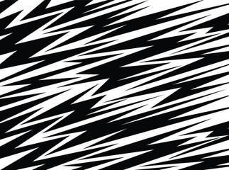 Abstract background with various sharp, zigzag and lightning pattern - obrazy, fototapety, plakaty