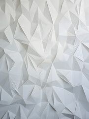 Abstract geometrical white textured background