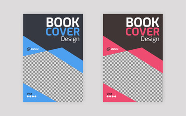 Corporate Brochure Book Cover Design And Vector Template, Editable Book Cover