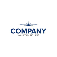 Airplane Transport label Logo, Aircraft, airplane, Private Plane logo or icon
