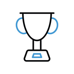 Trophy Icon vector stock illustration