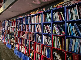 Bookshelf in Puerto Rico