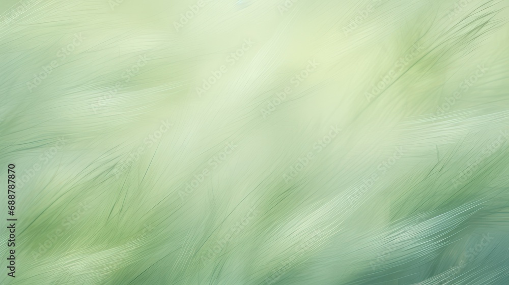 Poster soft green fur background created with generative ai
