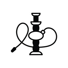 Hookah icon vector stock illustration