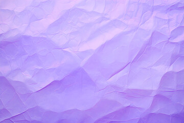 Obraz premium Purple crumpled paper texture close up texture background. AI generated