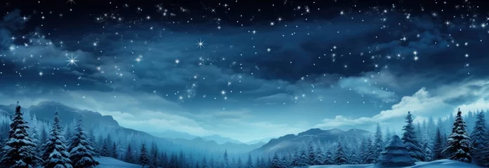  snowy forest landscape with falling snow animation, © ArtCookStudio