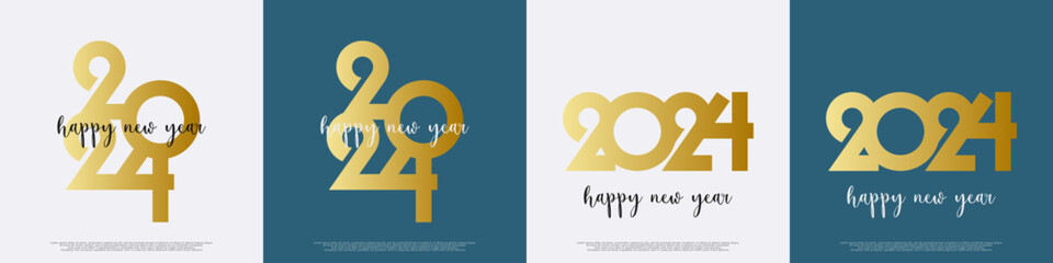 2024 - happy new year - best wishes 2024 background