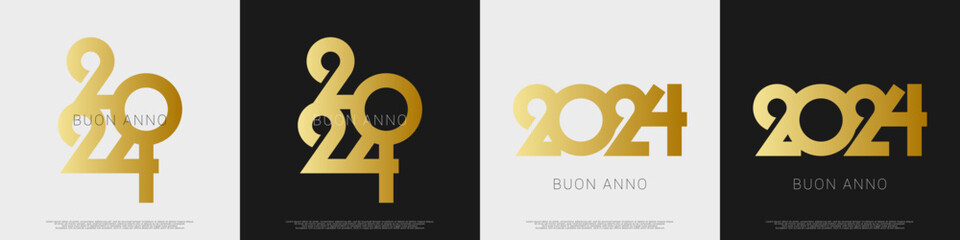 felice anno nuovo - buon anno 2024	