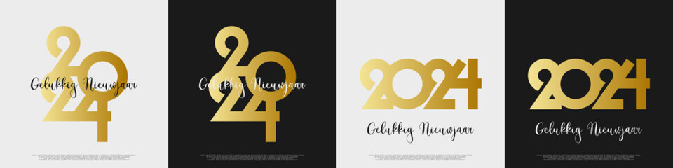 2024 - gelukkig nieuwjaar 2024