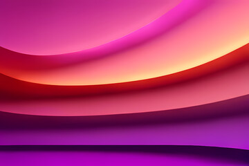 Abstract Pink Purple Background. colorful wavy design wallpaper. creative graphic 2 d illustration. trendy fluid cover with dynamic shapes flow.
