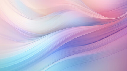 Abstract blurred gradient background. Pastel colorful waves. Candy colored delicate trendy backdrop.