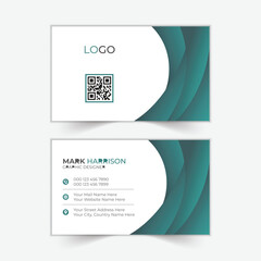 Modern professional business card template