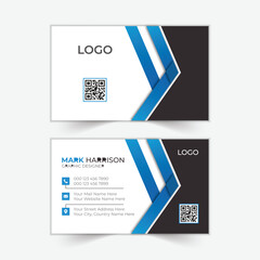 Modern professional business card template