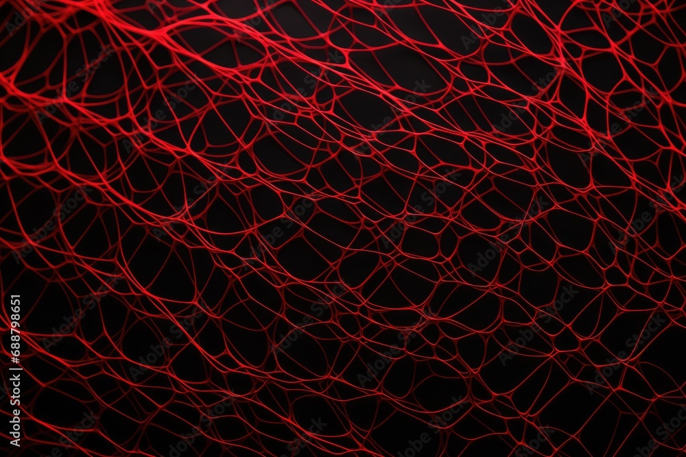 Poster red light shining brightly against a black background. can be used for concepts related to warning s