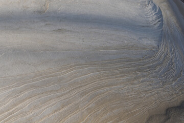 winter sand on the beach