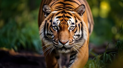Fototapeta premium tiger in the jungle