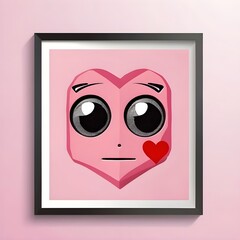 Robot Face and Heart Generative AI