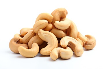 a pile of cashew nuts