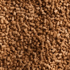 Filler for Cat Litter Made from Linen Granules, Natural and Environmentally Friendly Product