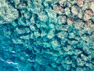 Crystal clear waters of the French Riviera