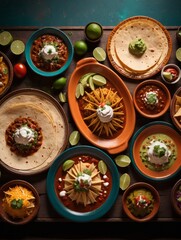 Fototapeta na wymiar Mexican Food