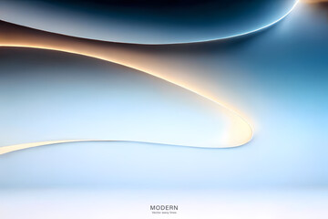 Abstract Brown Blue Background. colorful wavy design wallpaper. creative graphic 2 d illustration. trendy fluid cover with dynamic shapes flow.