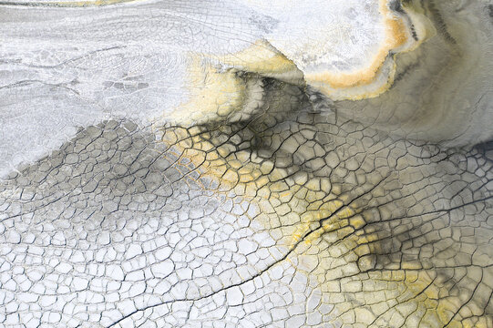 Abstract patterns of Riotinto mining area, Spain