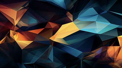 an abstract 3d background with numerous colorful shapes and lines